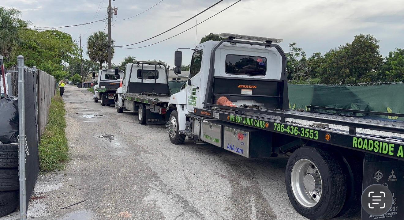 Alexpress towing fleet serving Broward County